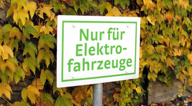 Parken nur mit Stecker